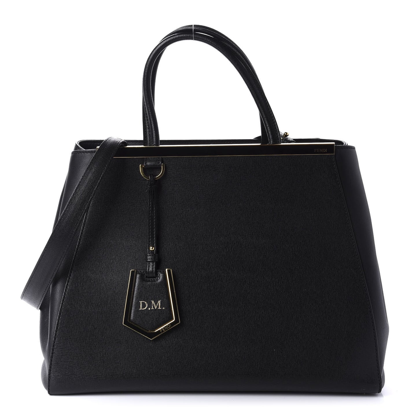 Vitello Elite Medium 2Jours Tote Black