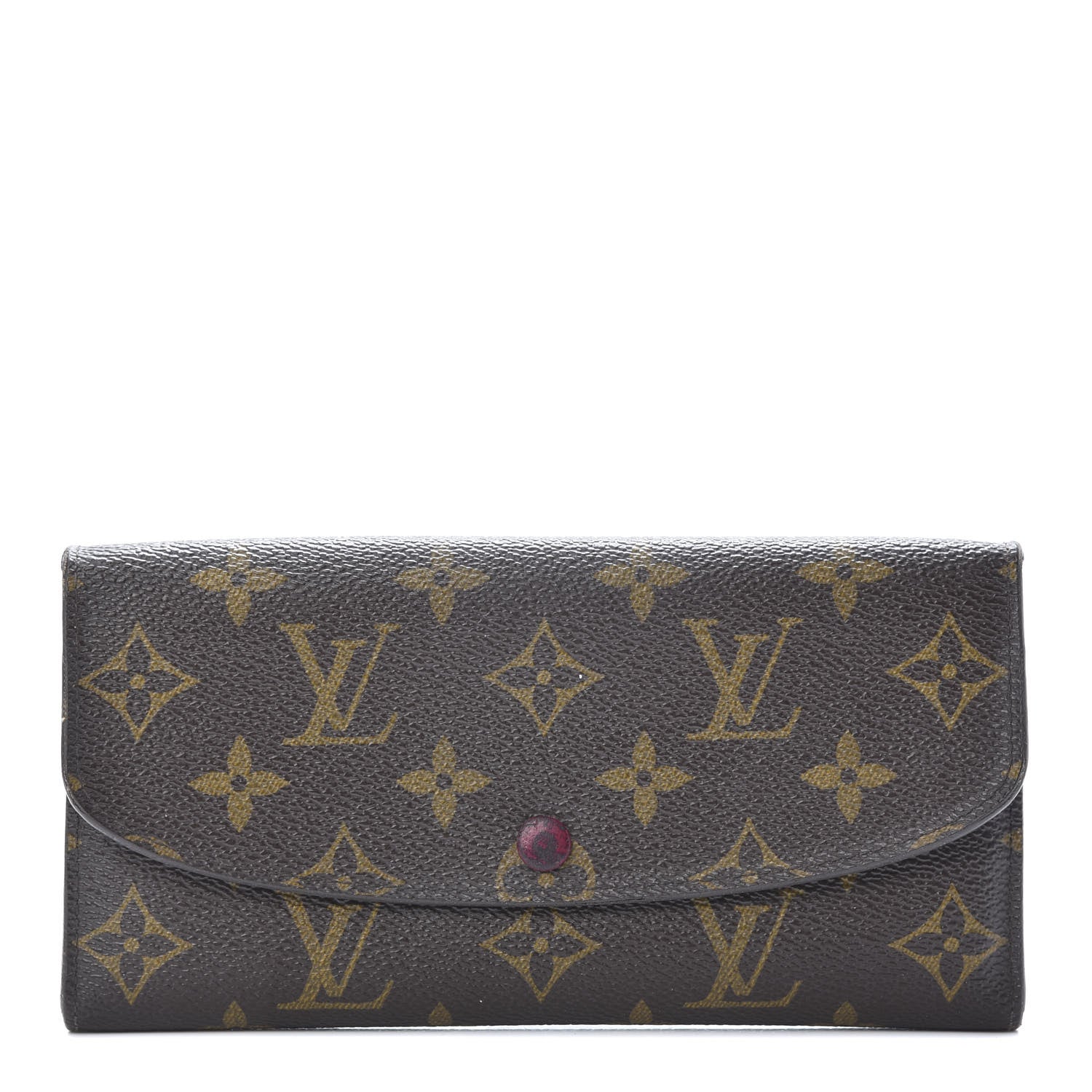 Louis Vuitton Monogram Emilie Wallet Fuchsia 1 of 17