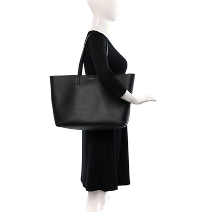 Saint Laurent Calfskin Large Shopping Tote Black 2 of 16