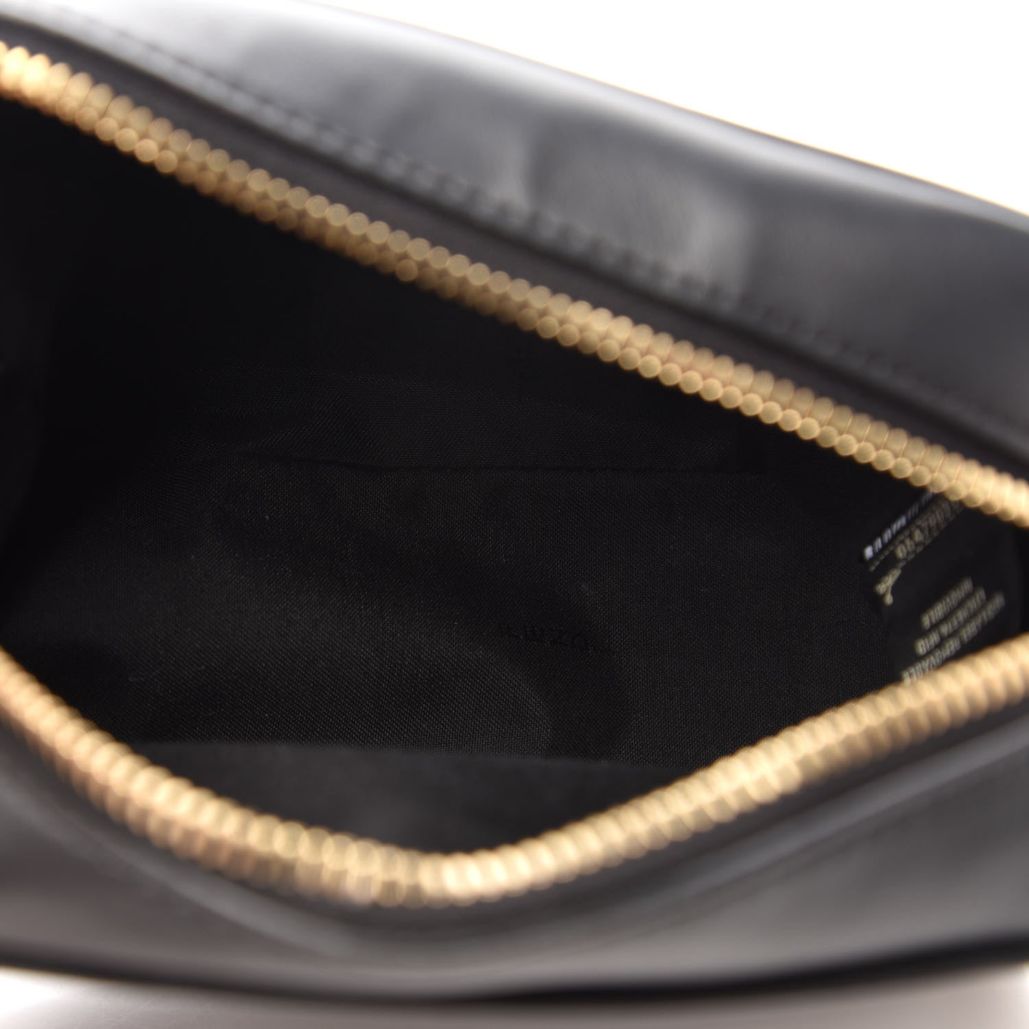 Fendi Vitello Century FF 1974 Embossed Mini Camera Case Black 5 of 12