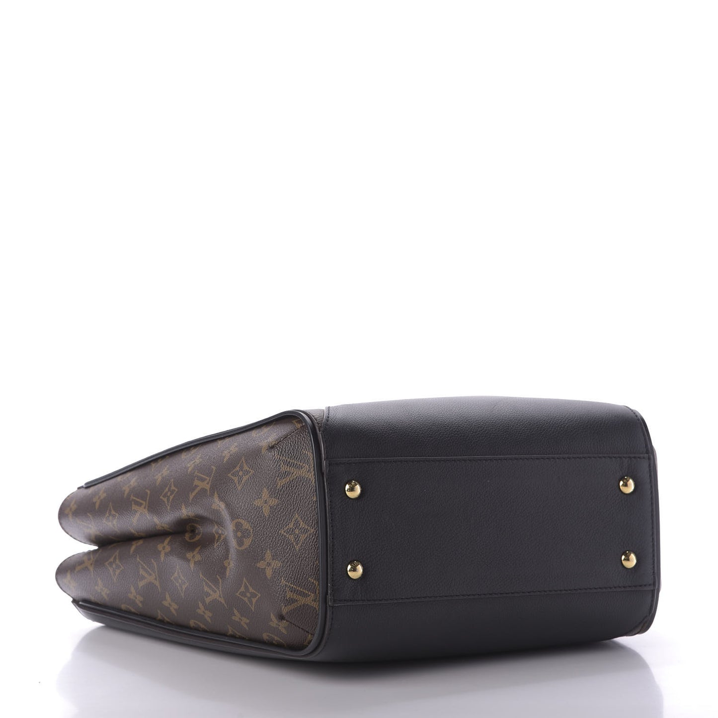 Calfskin Monogram Kimono Tote Black