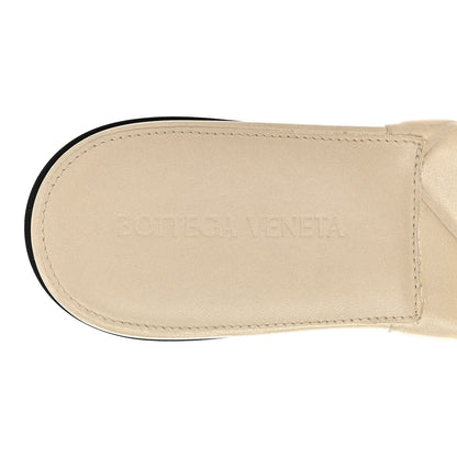 Bottega Veneta Nappa Quilted Rubber Lido Flat Sandals 37.5 Sea Salt 7 of 7