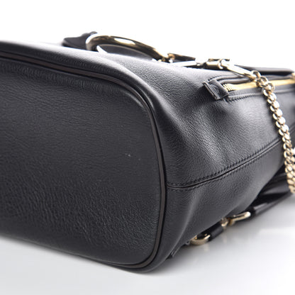Chloe Suede Calfskin Small Faye Backpack Black 6 of 8