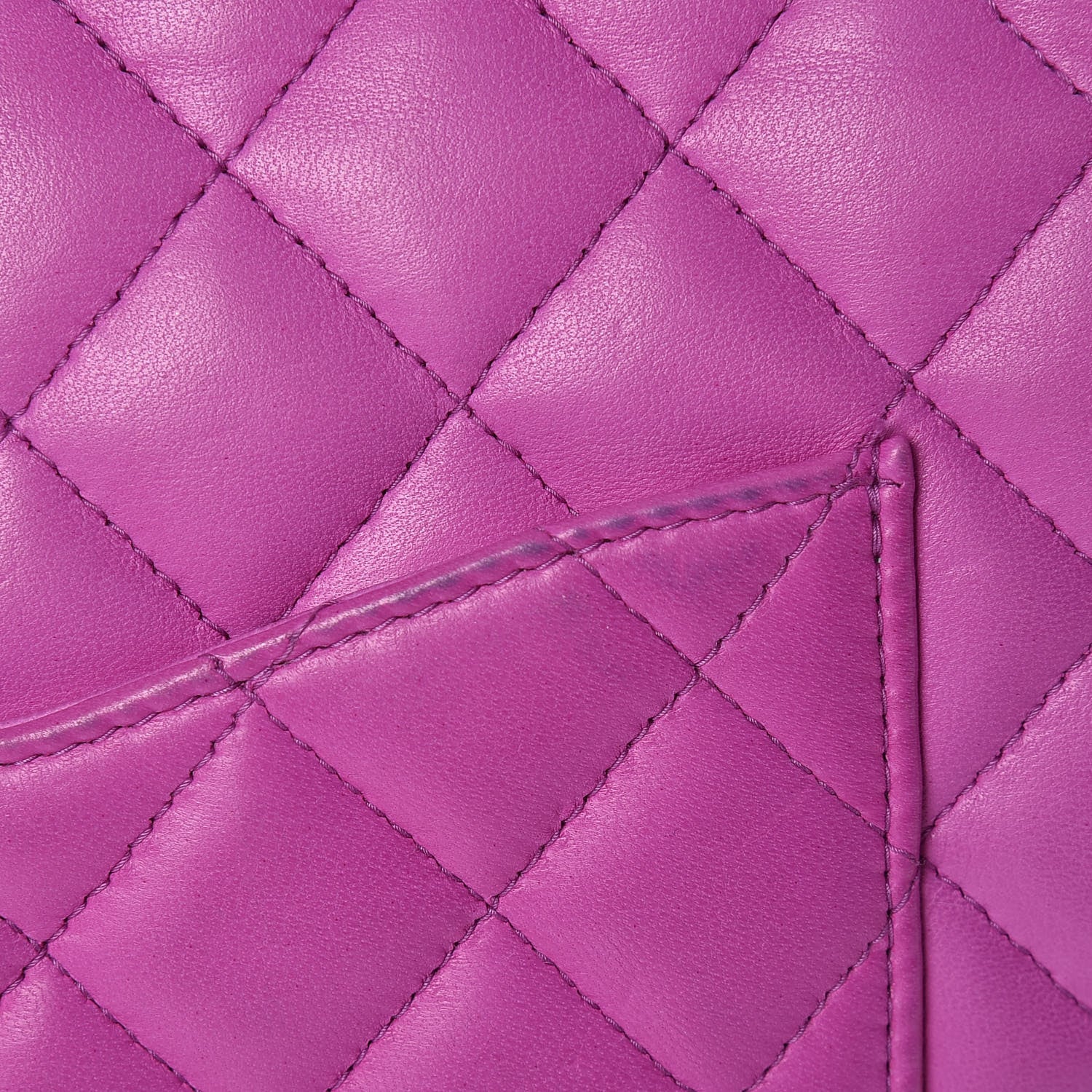 Chanel Lambskin Heart Valentine Medium Flap Fuchsia 13 of 17