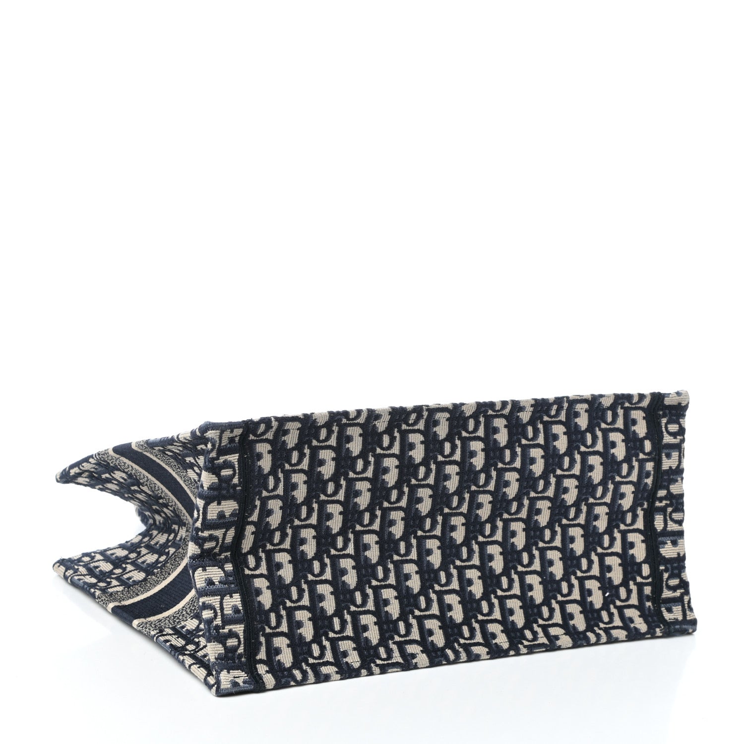 Christian Dior Oblique Medium Book Tote Blue Multicolor 4 of 9