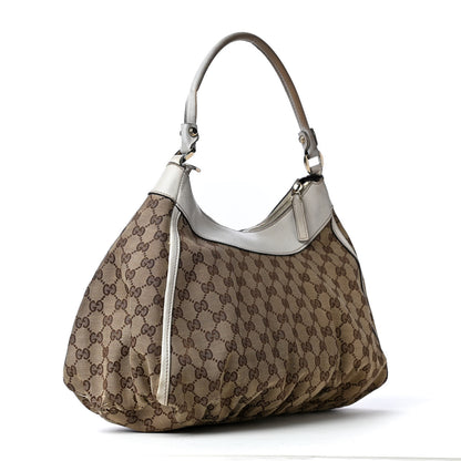 Gucci Monogram Large D Gold Hobo Off White 2 of 8