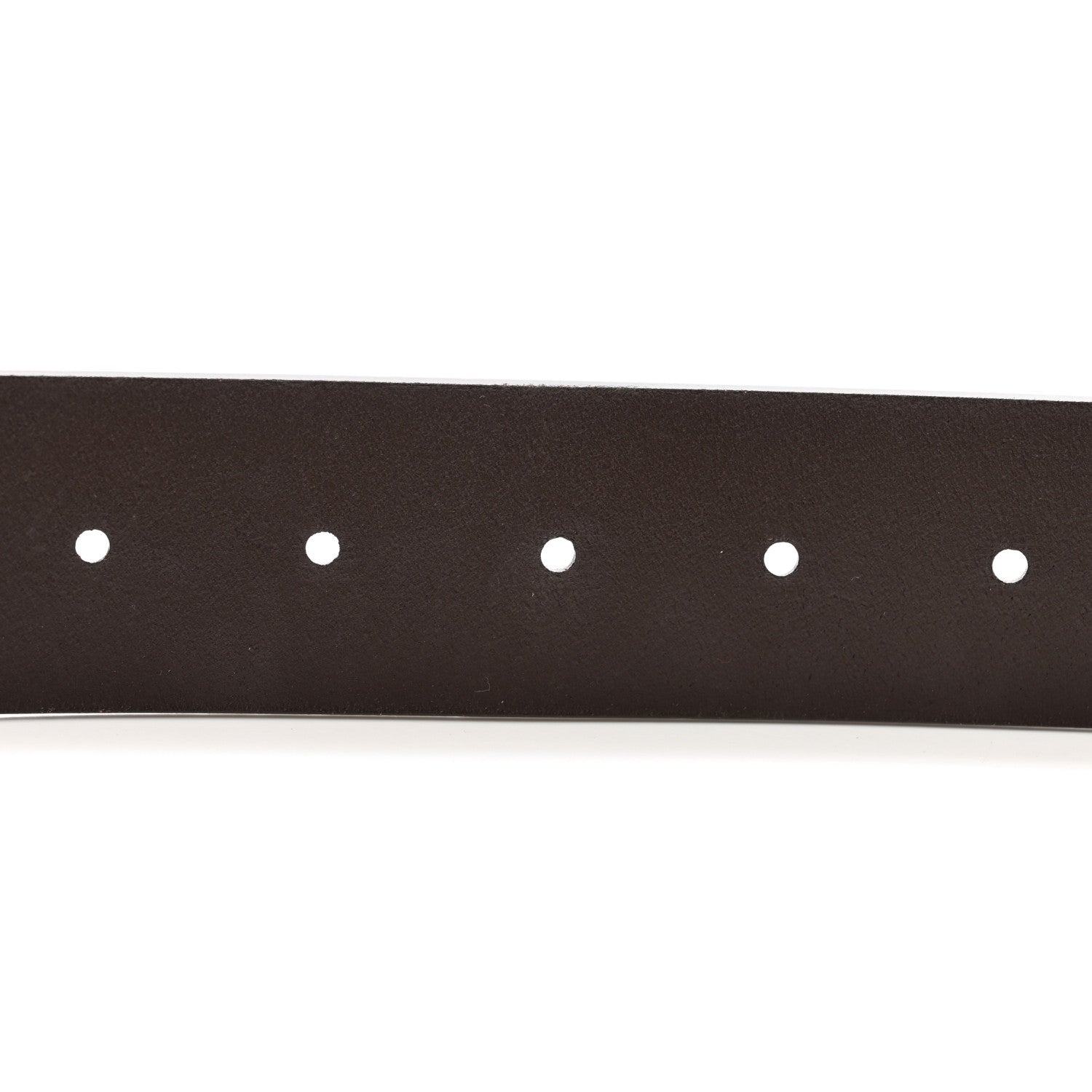 Gucci Selleria Calfskin Nickel Interlocking G 37mm Belt 85 34 Black 5 of 6