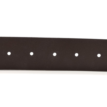 Gucci Selleria Calfskin Nickel Interlocking G 37mm Belt 85 34 Black 5 of 6