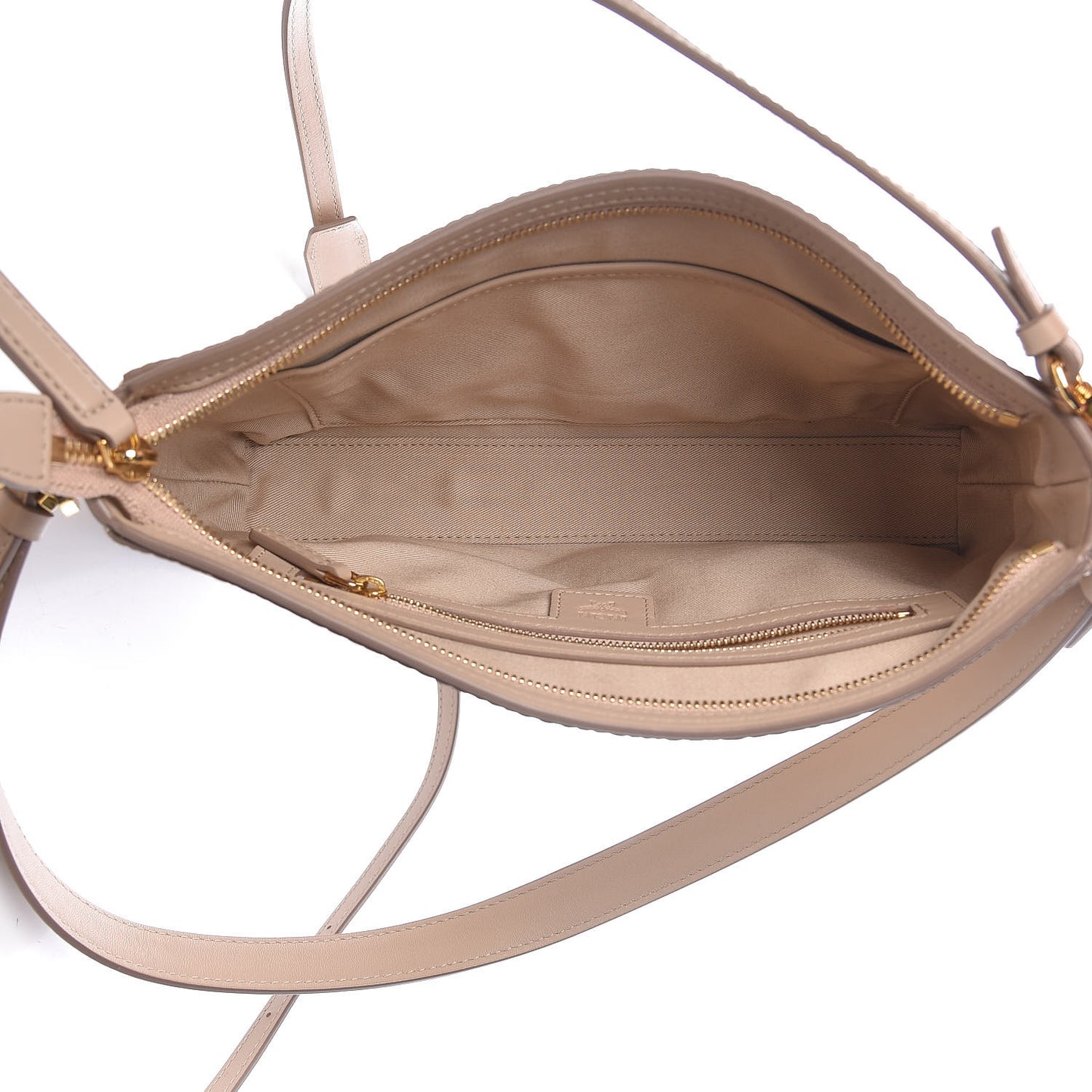 Visetos Medium Essential Shoulder Bag Beige