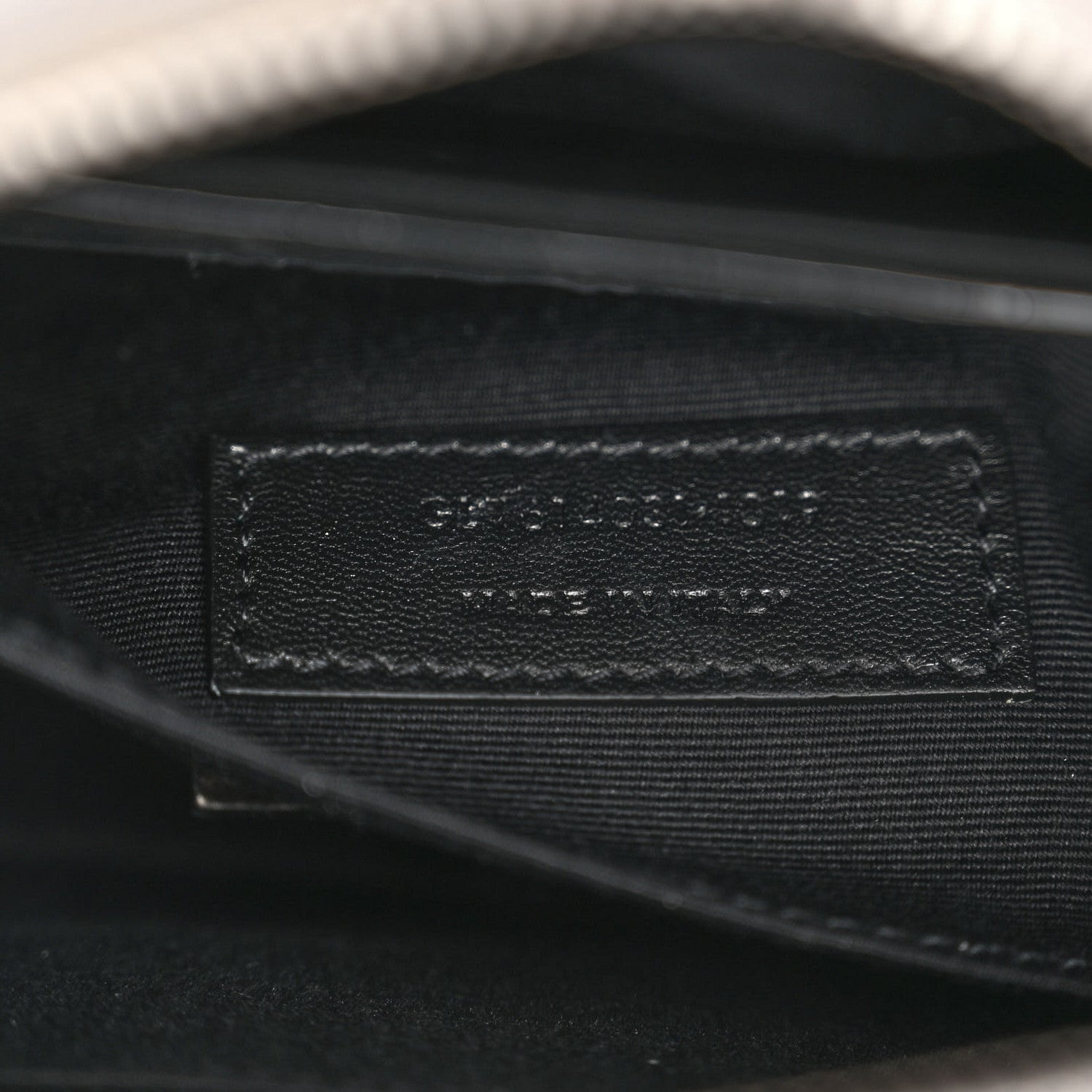 Saint Laurent Calfskin Matelasse Monogram Lou Belt Bag Grey 7 of 10