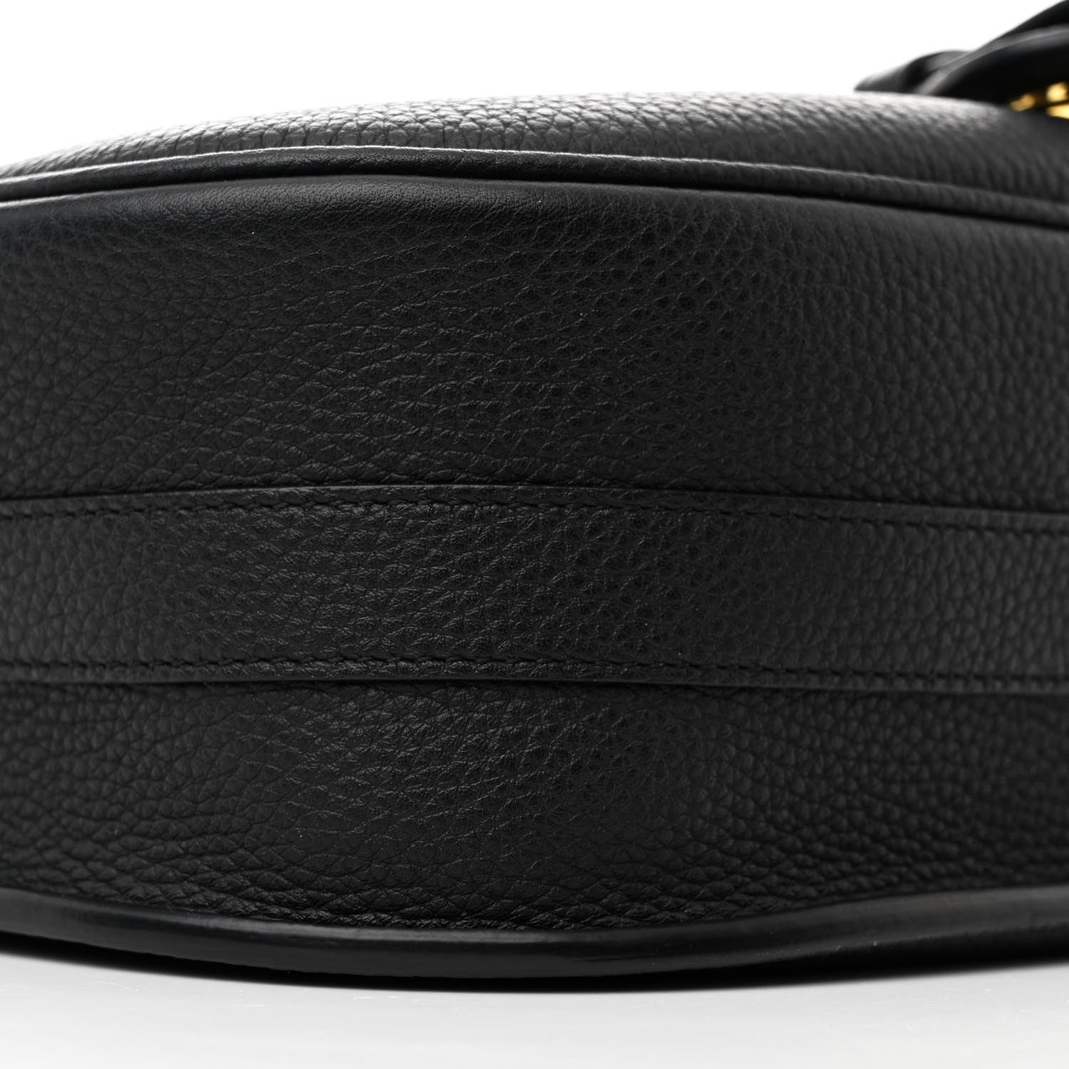 Christian Dior Grained Calfskin Large Bobby Flap Black 8 of 10