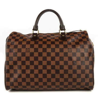 Louis Vuitton Damier Ebene Speedy 35 1 of 7