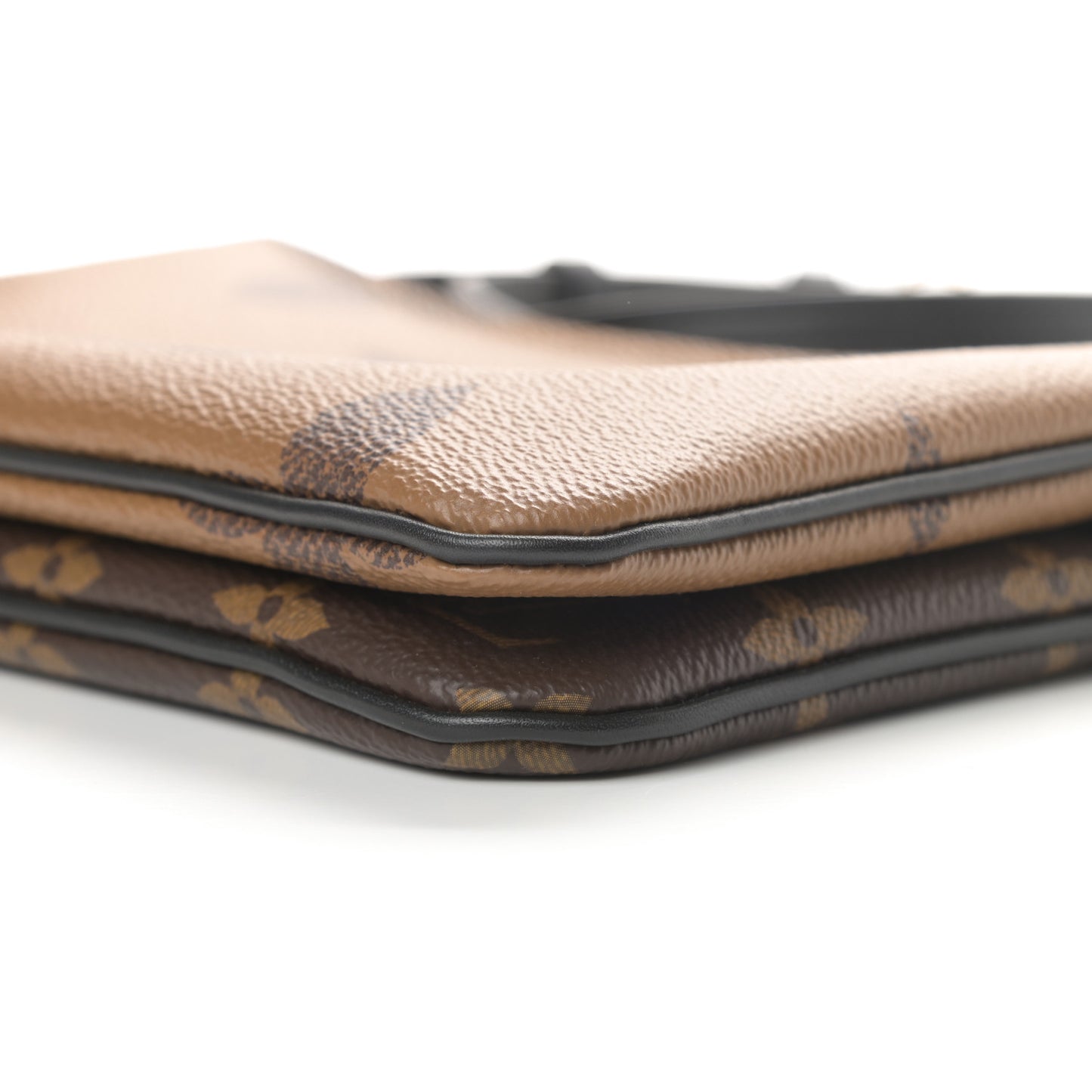 Reverse Monogram Giant Double Zip Pochette