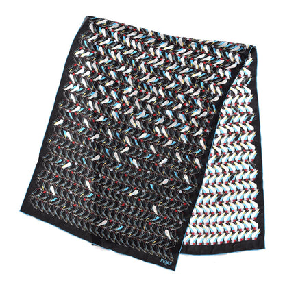 Fendi Silk QuTweet Stole Multicolor 3 of 6