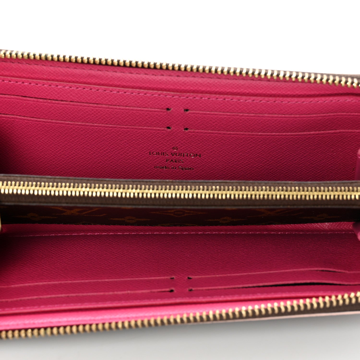 Louis Vuitton Monogram Blooming Flowers Clemence Wallet 5 of 11
