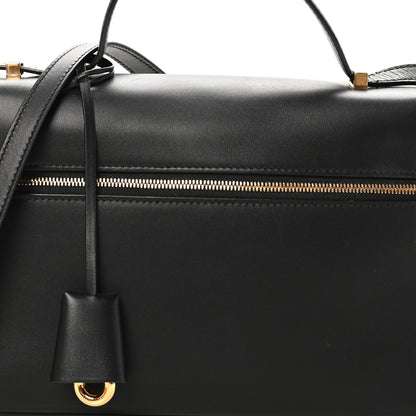 Loro Piana Calfskin Extra Bag L27 Black 7 of 10