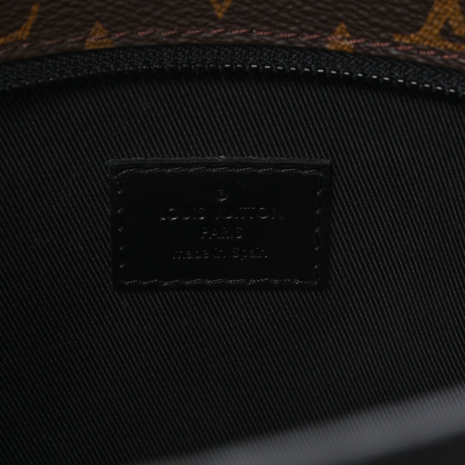 Louis Vuitton Monogram Macassar Weekend Tote GM 6 of 10
