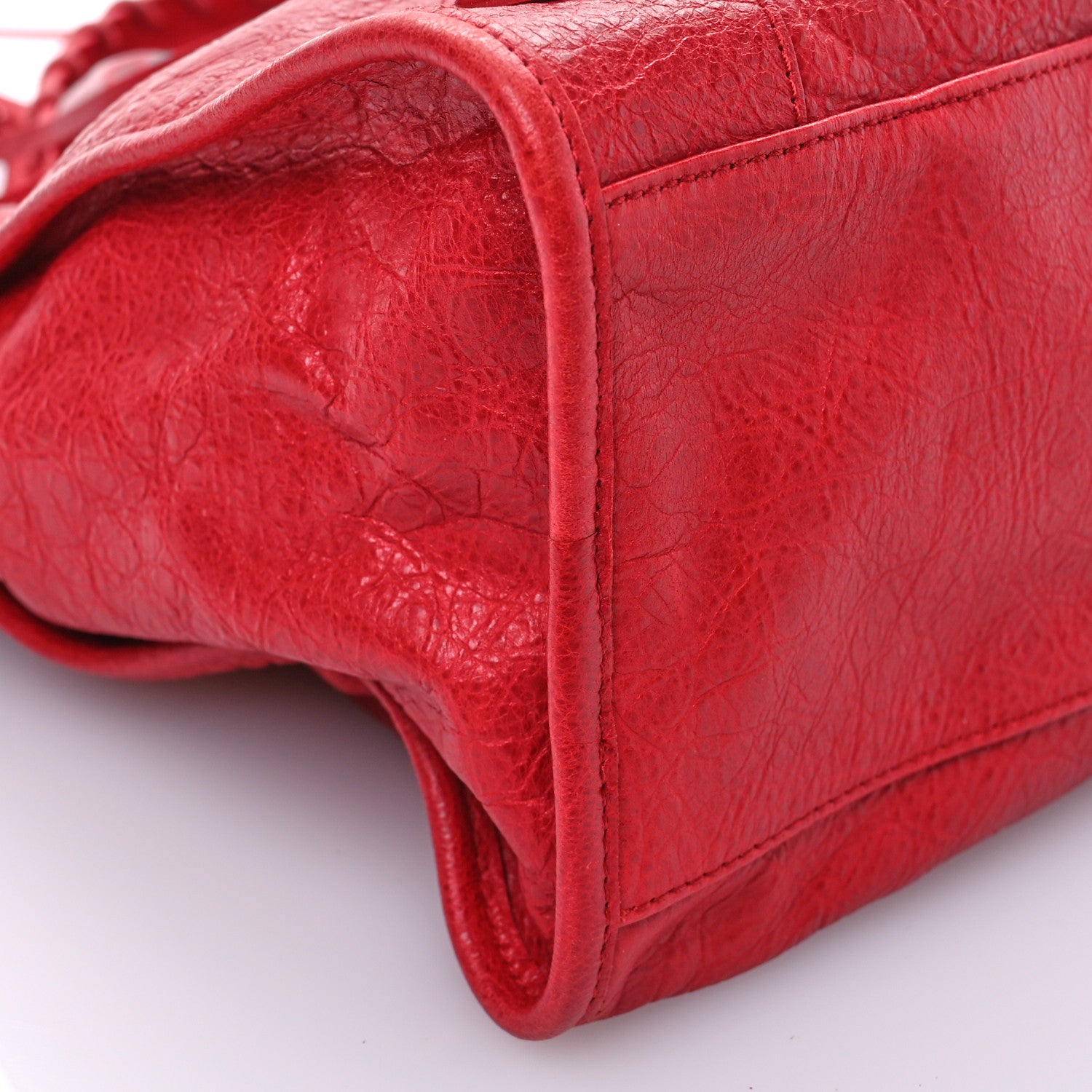 Balenciaga Agneau Classic Hardware City Rouge Coquelicot 9 of 10
