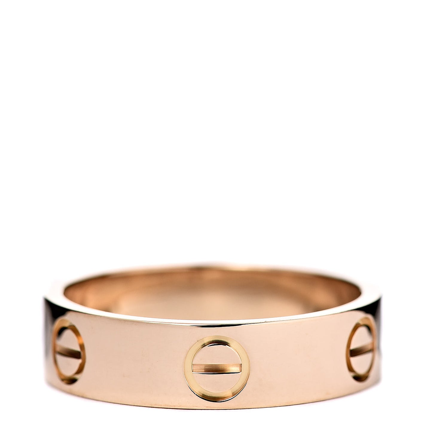 18K Yellow Gold 5.5mm LOVE Ring 57 8