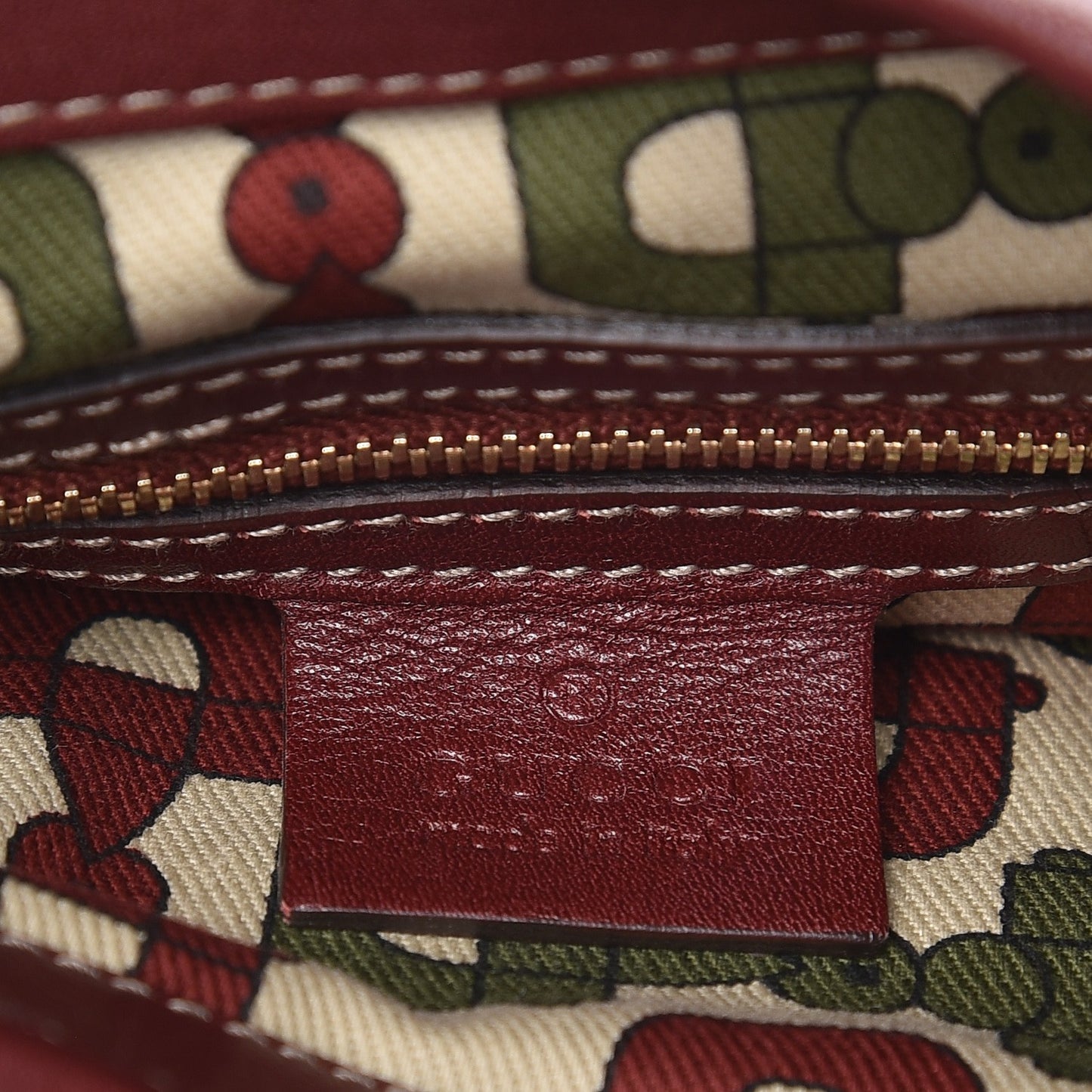 Guccissima Medium Jackie O Bouvier Hobo Dark Red