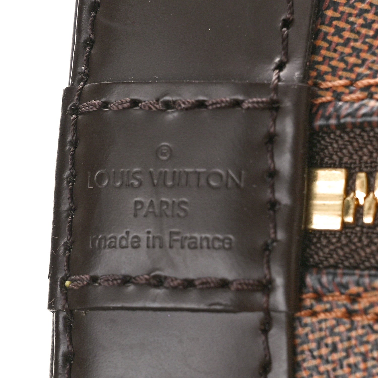 Louis Vuitton Damier Ebene Alma BB 6 of 9