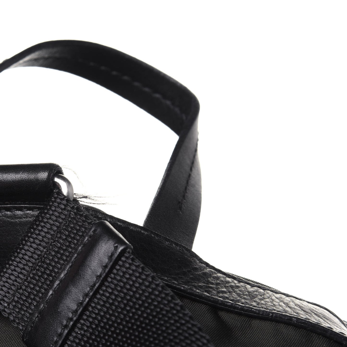 Nylon Vela Medium Backpack Black