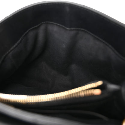 Saint Laurent Calfskin Y Quilted Monogram Small Loulou Chain Satchel Black 6 of 15