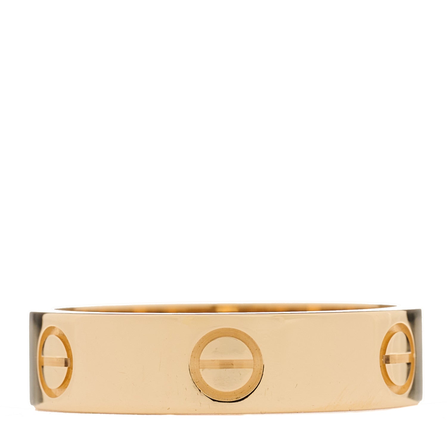 Cartier 18K Yellow Gold 5.5mm LOVE Ring 61 9.5 1 of 5