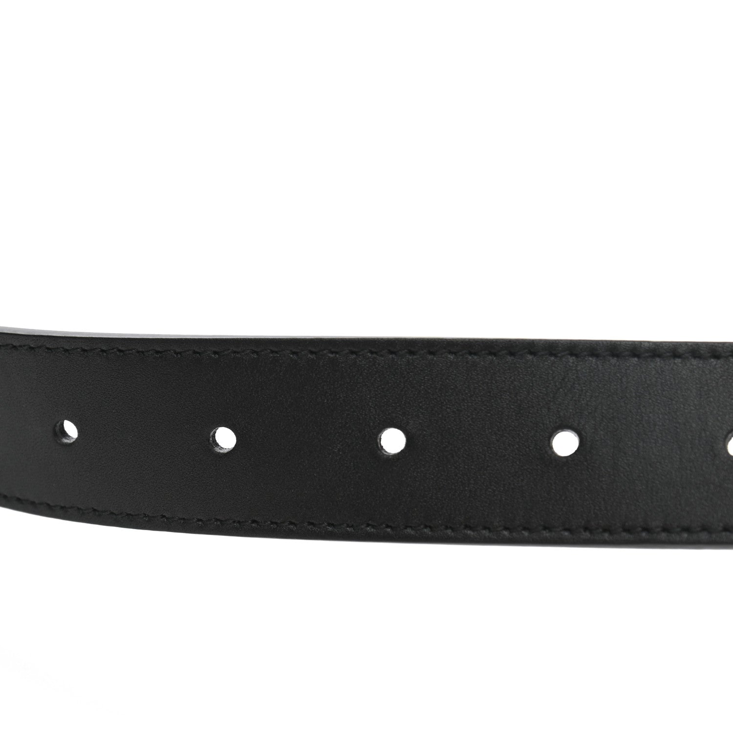 Gucci Calfskin Double G 30mm Belt 75 30 Black 3 of 5