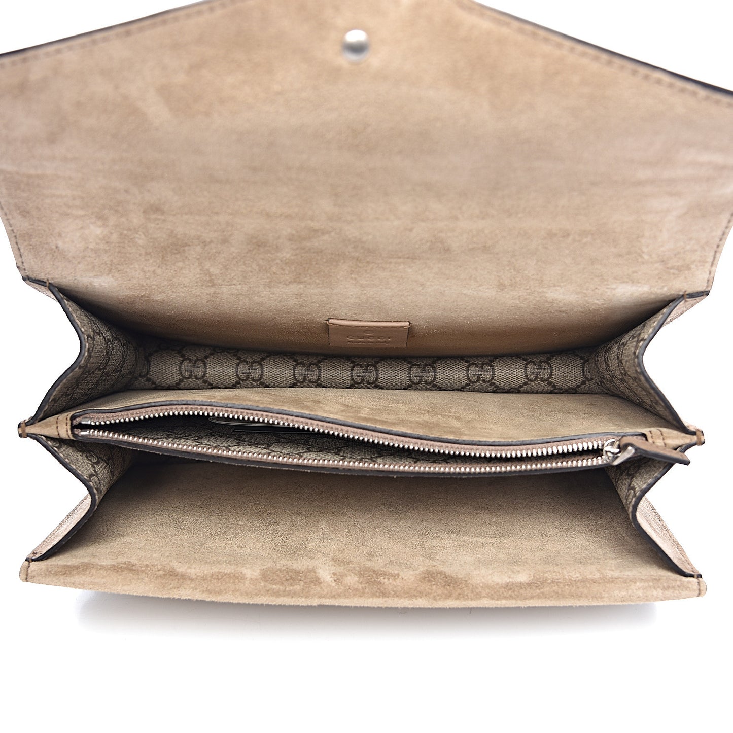 GG Supreme Monogram Small Dionysus Shoulder Bag Taupe