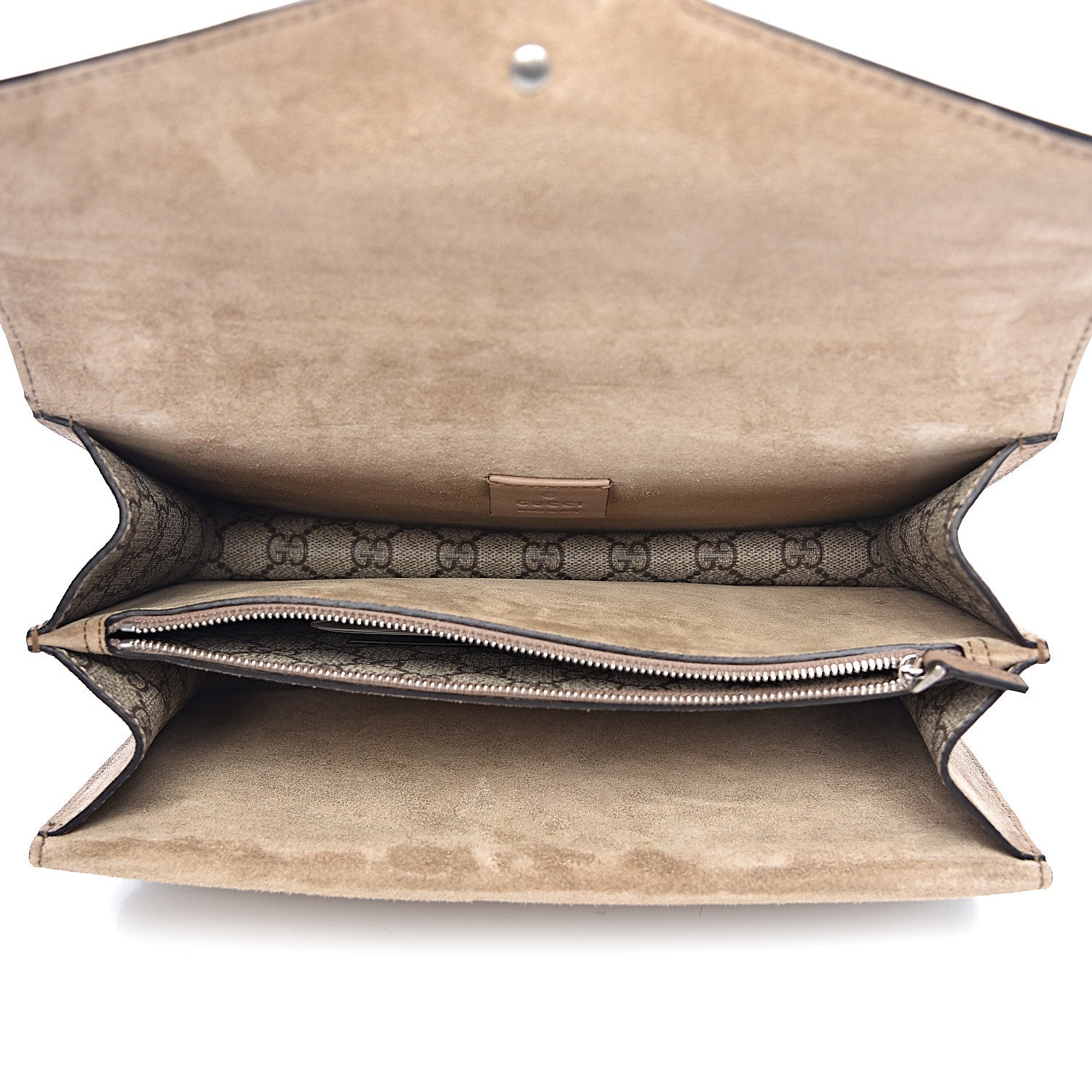 Gucci GG Supreme Monogram Small Dionysus Shoulder Bag Taupe 5 of 11