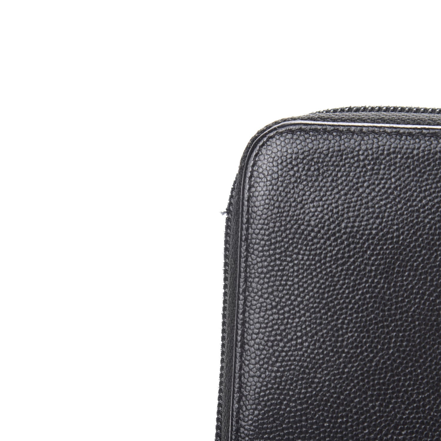 Chanel Caviar Large Timeless CC Zip Around Wallet Black 9 of 12