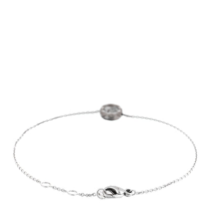 Chanel 18K White Gold Diamond Coco Crush Station Bracelet 2 of 4