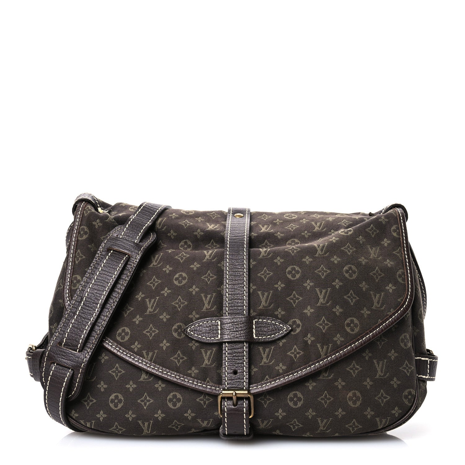 Louis Vuitton Monogram Mini Lin Saumur Ebene 1 of 10