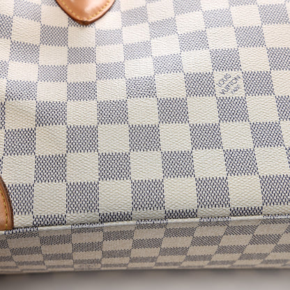 Louis Vuitton Damier Azur Hampstead MM 10 of 29
