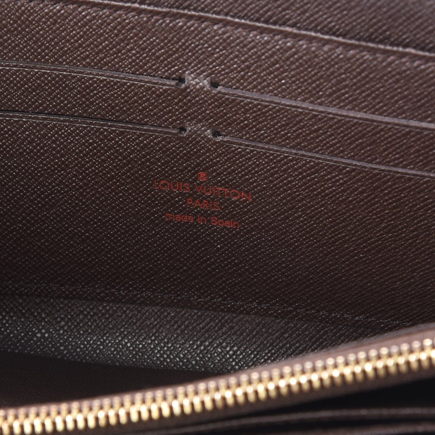 Damier Ebene Zippy Wallet