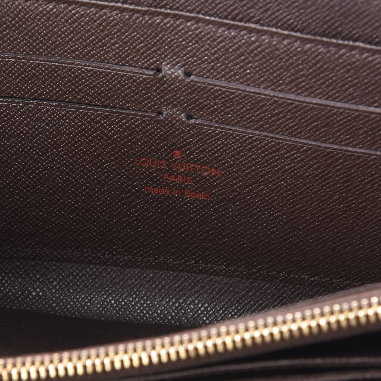 Louis Vuitton Damier Ebene Zippy Wallet 9 of 12
