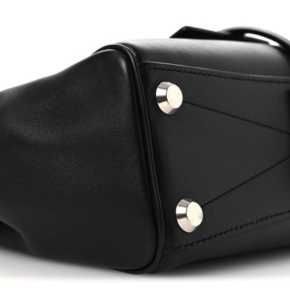 Balenciaga Smooth Calfskin Mini Bel Air Carry All Bag Black 9 of 10