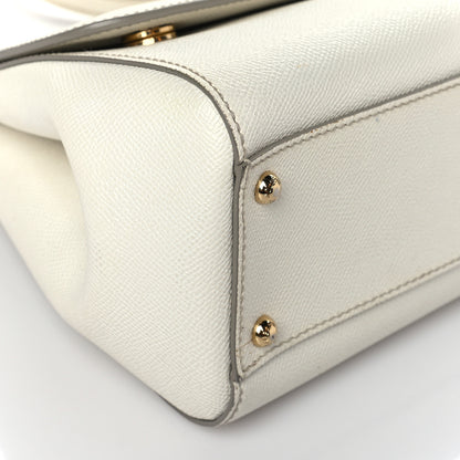 Dolce & Gabbana Dauphine Medium Miss Sicily Satchel White 8 of 9