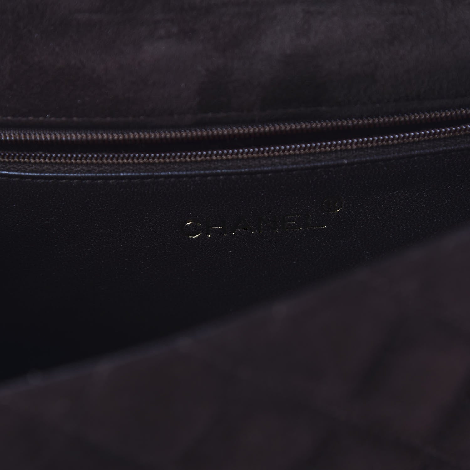 Chanel Suede CC Tassel Flap Brown 8 of 11
