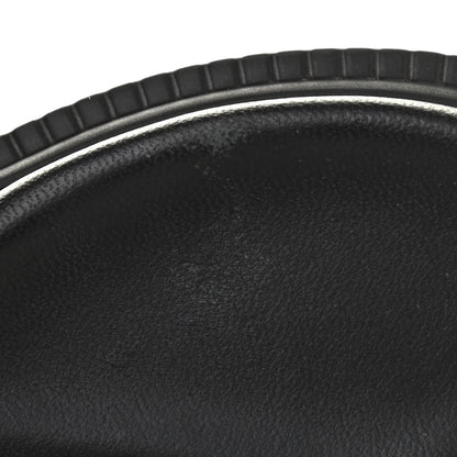 Christian Dior Lambskin Dioract 10mm Sandals 37.5 Black 19 of 20
