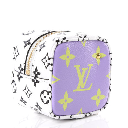 Louis Vuitton Monogram Giant Cube Coin Purse Pink 2 of 10