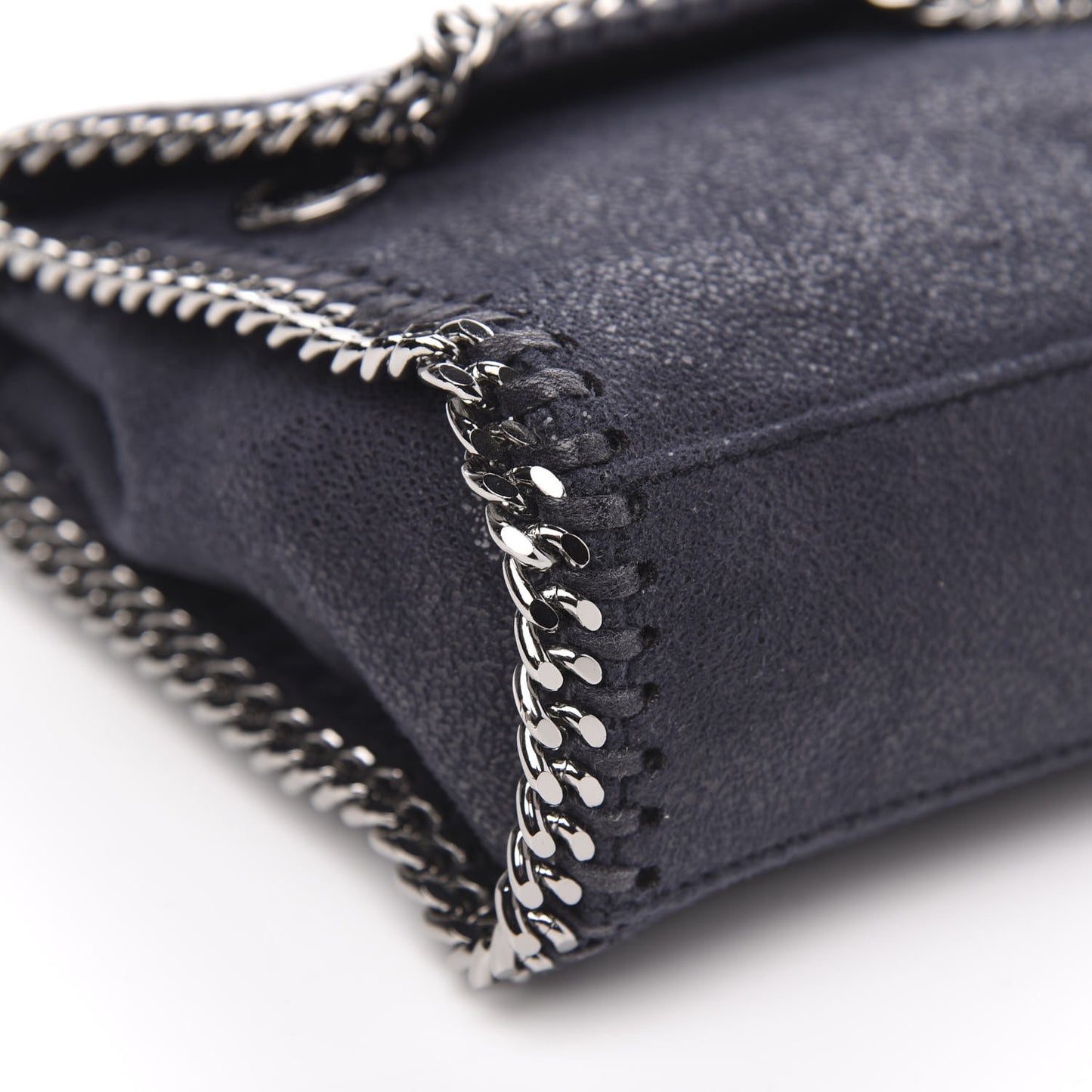 Shaggy Deer Falabella Mini Crossbody Bag Lapis Navy