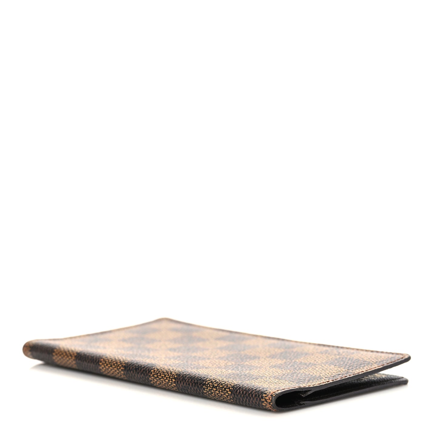 Damier Ebene Checkbook Cover Wallet