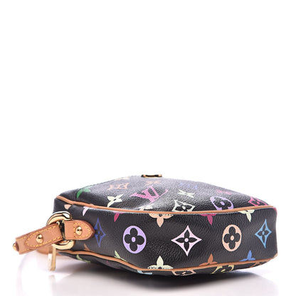 Louis Vuitton Monogram Multicolor Rift Black 4 of 10