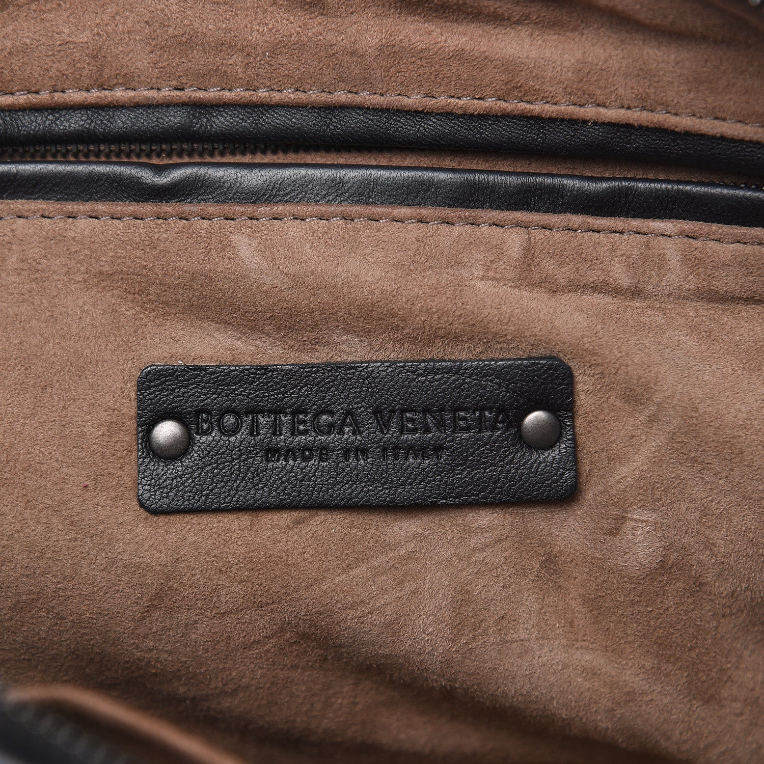Bottega Veneta Nappa Intrecciato Pillow Crossbody Messenger Black 6 of 10