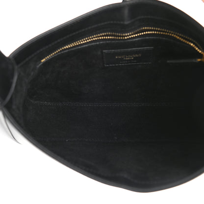 Saint Laurent Smooth Calfskin Le 5 A 7 Hobo Black 5 of 11