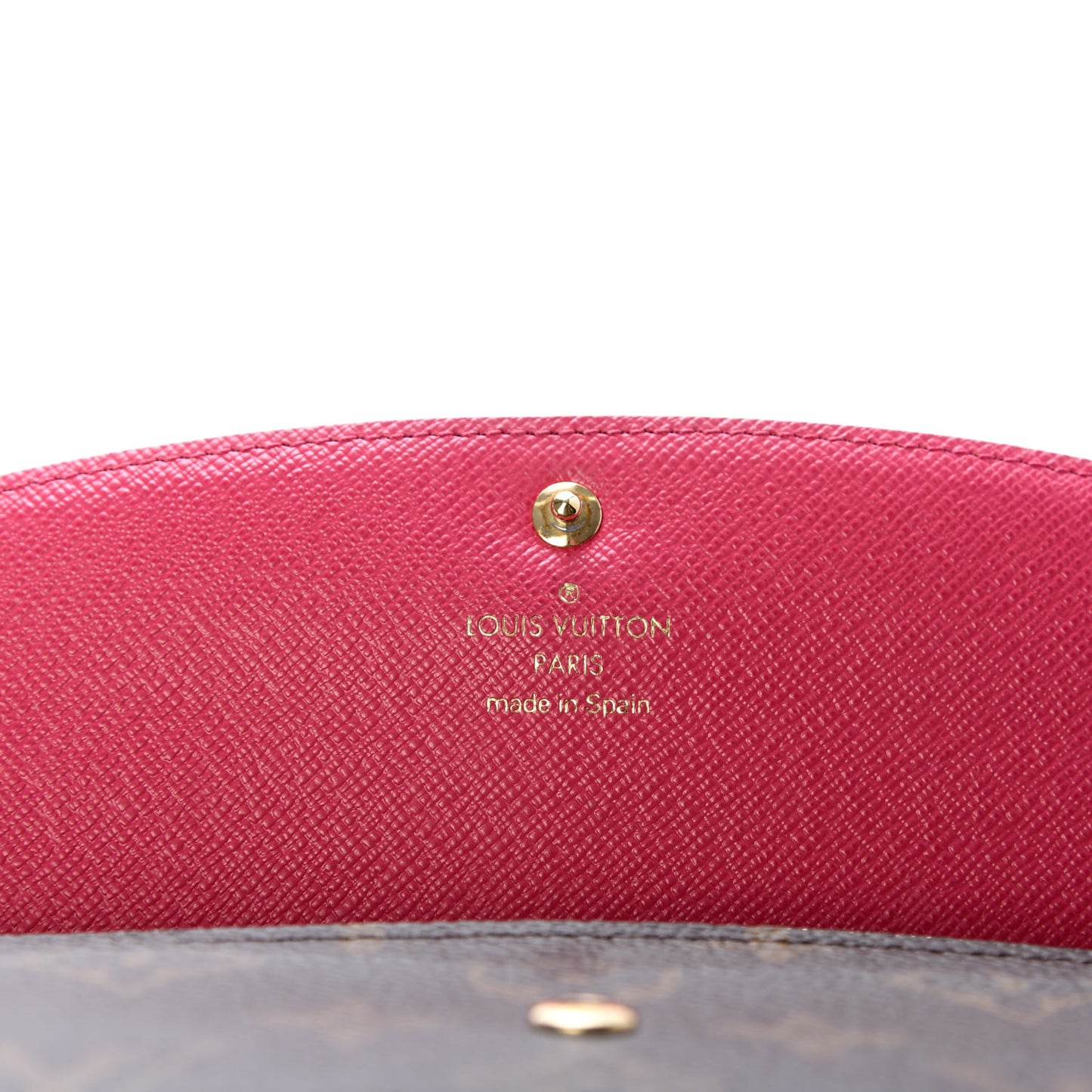 Monogram Bloom Flower Emilie Wallet