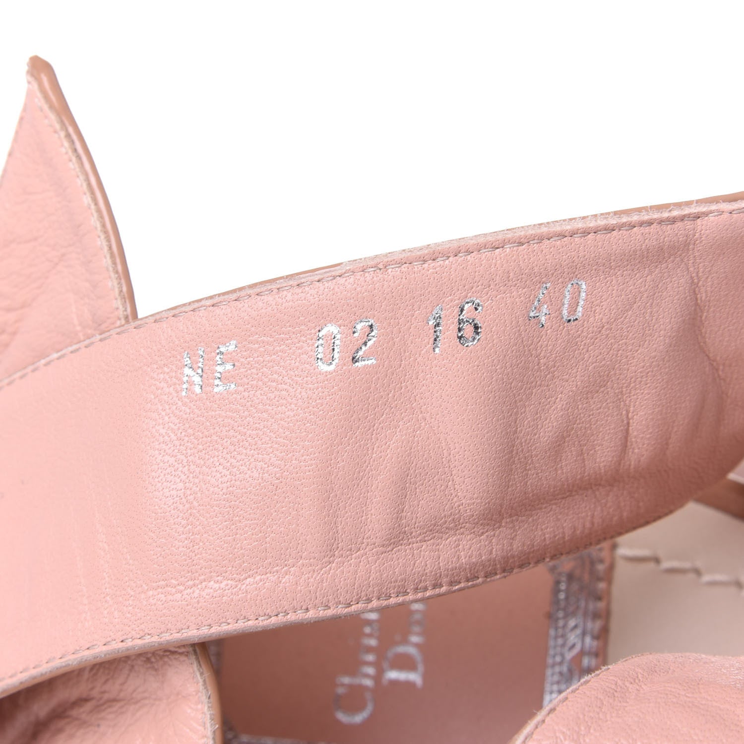 Christian Dior Patent Conquest Pumps 40 Black White Tan 10 of 11