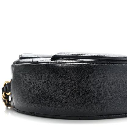 Chanel Lambskin Quilted Coco Midnight Camera Case Black 9 of 12